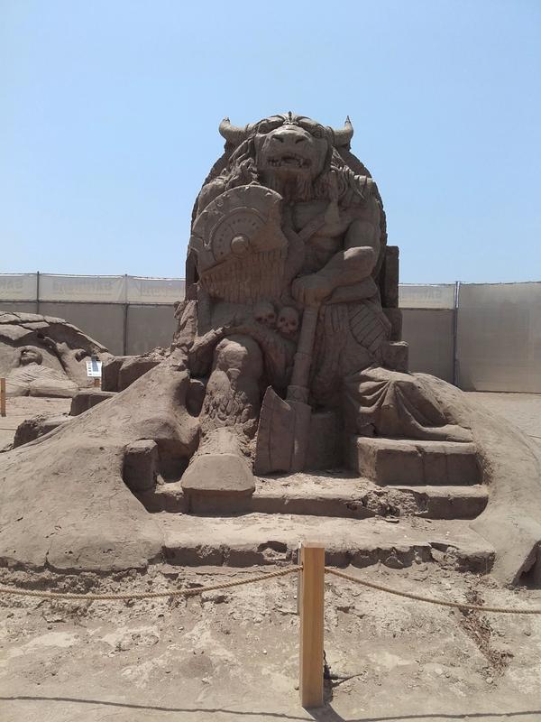 Sandland. Парк песчаных фигур.Анталия.