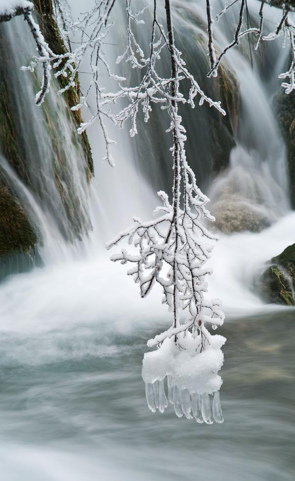 Два времени года на&nbsp;Плитвицких озёрах
