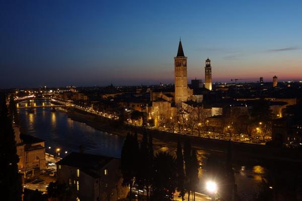 Закат над Вероной